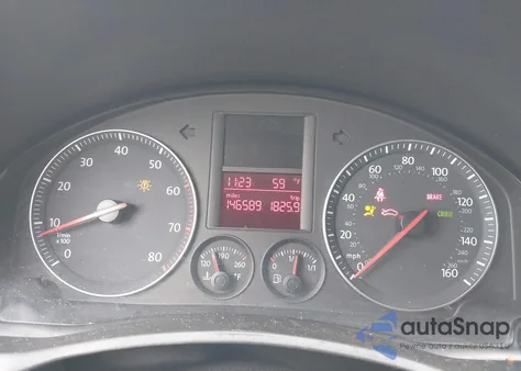 2006 Volkswagen Jetta 2.5 из США, поврежденный, VIN 3VWSF71K76M637311